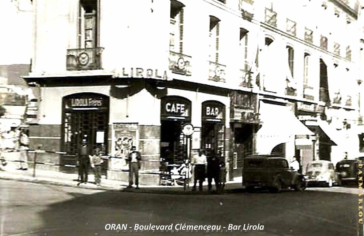 Oran - Boulevard Clemenceau - Bar Lirola.jpg